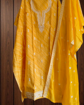 Elegant Modal Digital Print Embroidered Suit Set